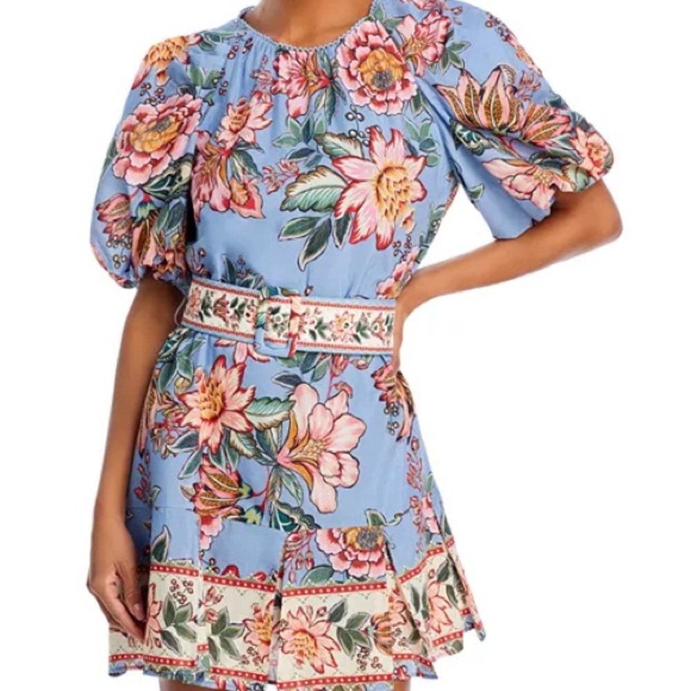 Farm RIO Wonderful Bouquet Mini Dress Size XL